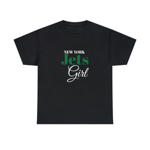 New York Jets Girl Unisex Heavy Cotton Tee