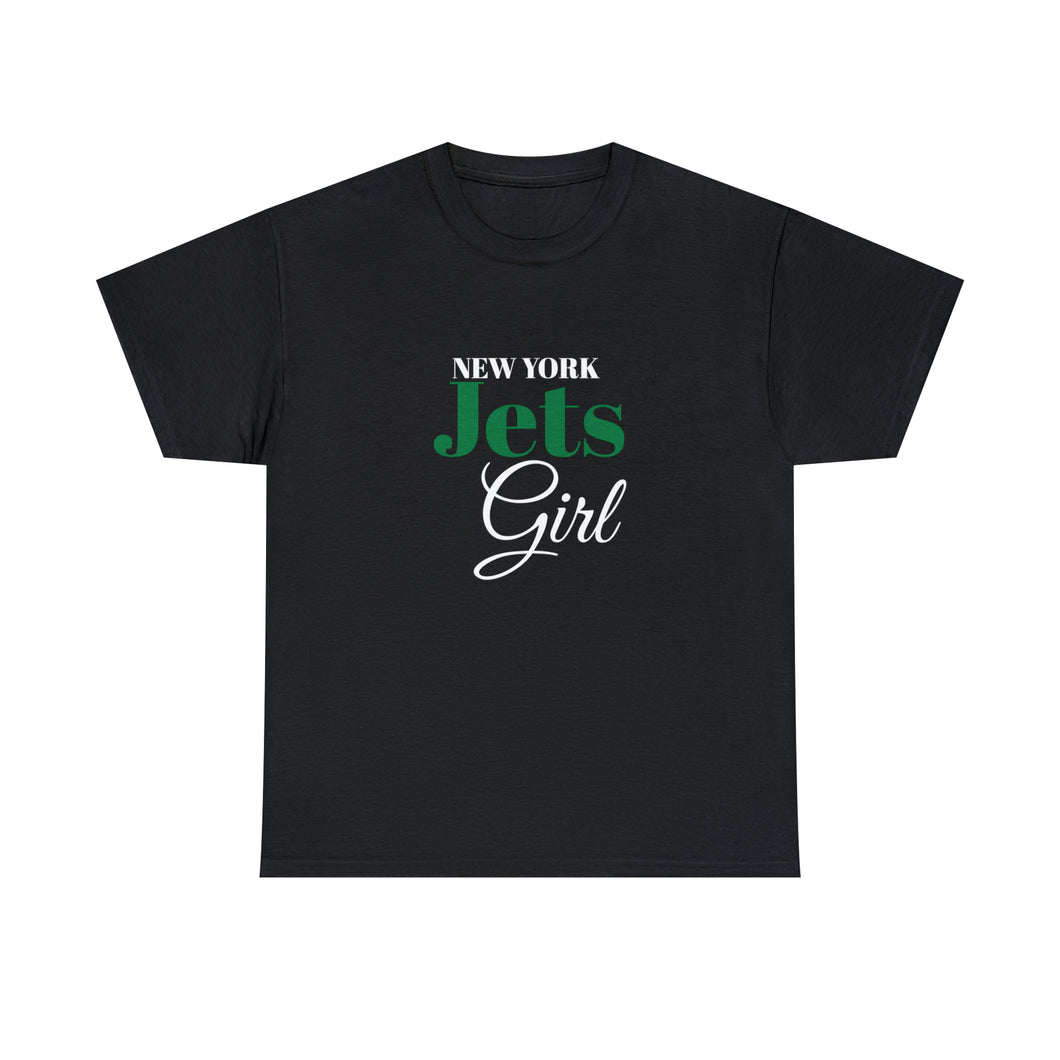 New York Jets Girl Unisex Heavy Cotton Tee