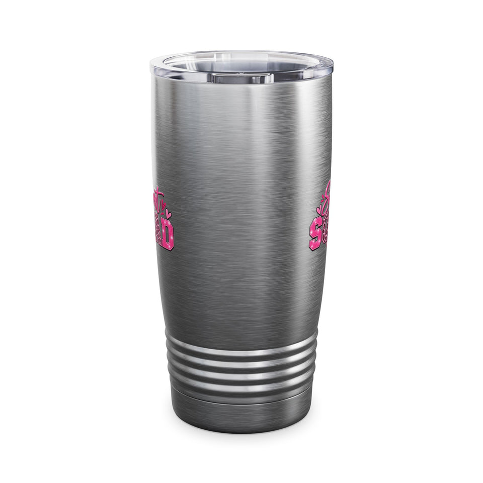 Support Squad Breast Cancer Awareness Ringneck Tumbler, 20oz