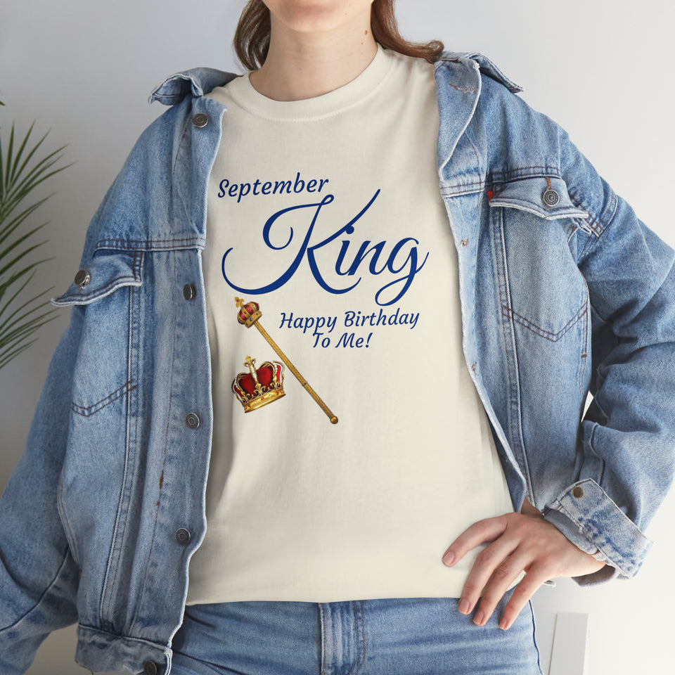 September King Unisex Heavy Cotton Tee