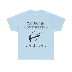 Call Dad Unisex Heavy Cotton Tee