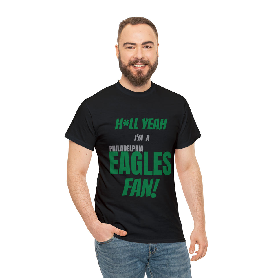 Philadelphia Eagles Football Unisex Heavy Cotton Tee