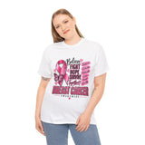 Breast Cancer Awareness Unisex Heavy Cotton Tee