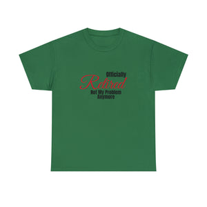Officially Retired Unisex Heavy Cotton Tee