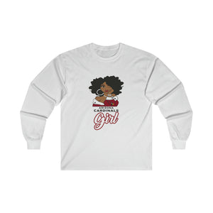 Arizona Cardinals Girl Ultra Cotton Long Sleeve Tee
