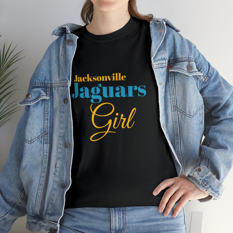 Jacksonville Jaguars Girl Unisex Heavy Cotton Tee