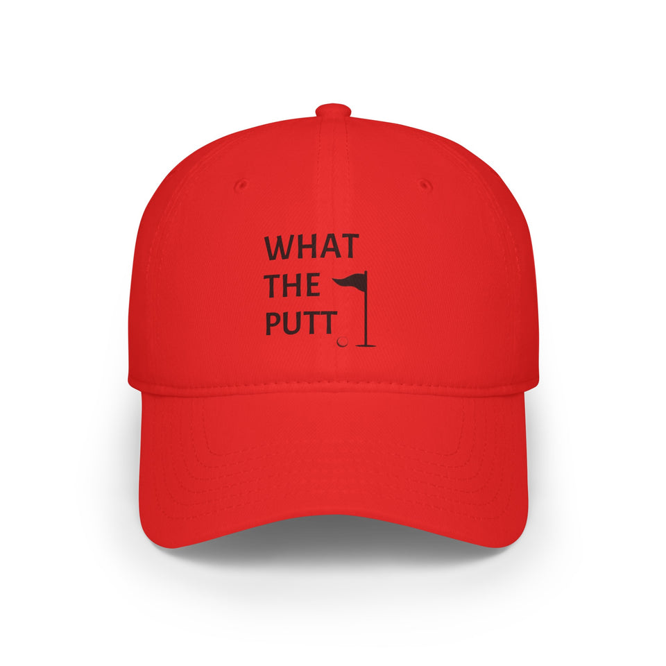 What The Putt Low Profile Baseball Cap