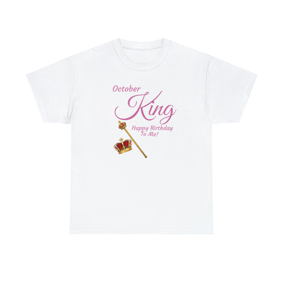 October King Unisex Heavy Cotton Tee