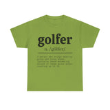 Golfer Unisex Heavy Cotton Tee