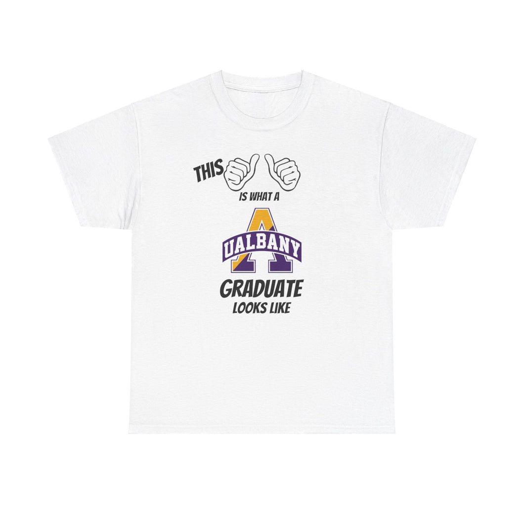 This Is What A University Of Albany Graduate Looks Like 2025 Unisex Heavy Cotton Tee