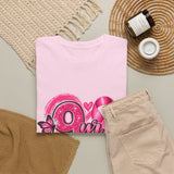 9 Yr Survivor Breast Cancer Awareness Unisex Heavy Cotton Tee