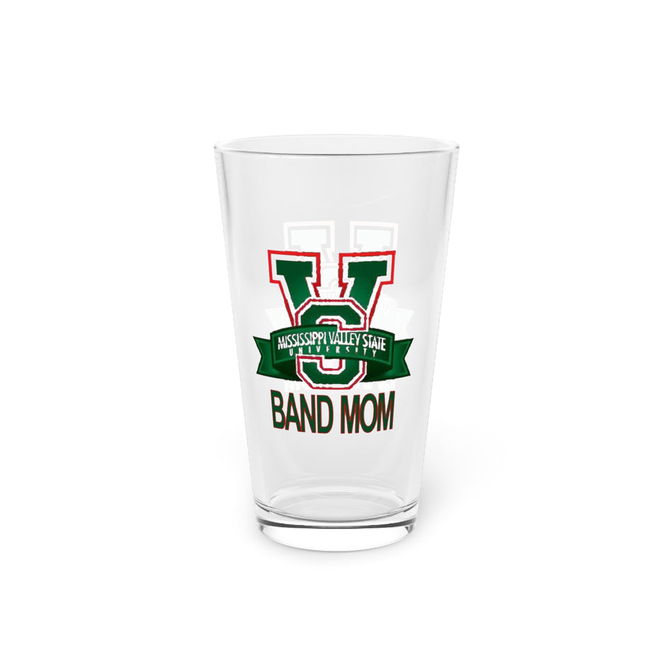 Mississippi Valley Band Mom Pint Glass, 16oz