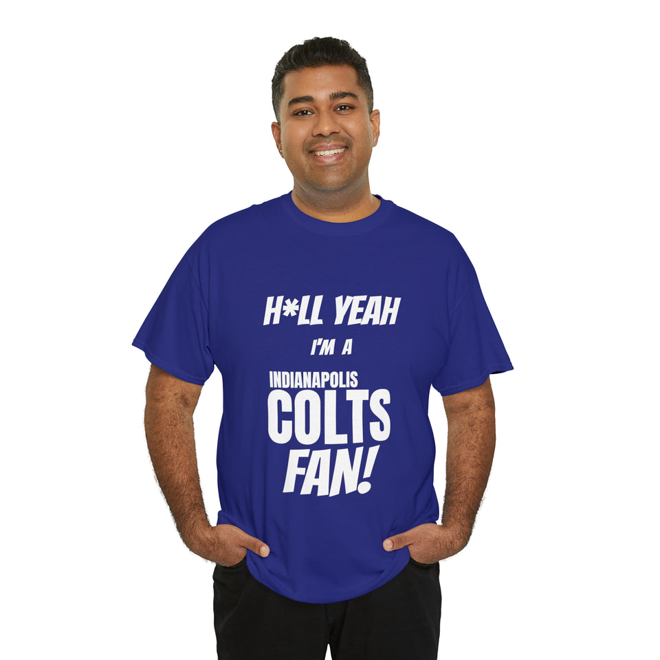 Indianapolis Colts Football Unisex Heavy Cotton Tee