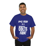 Indianapolis Colts Football Unisex Heavy Cotton Tee