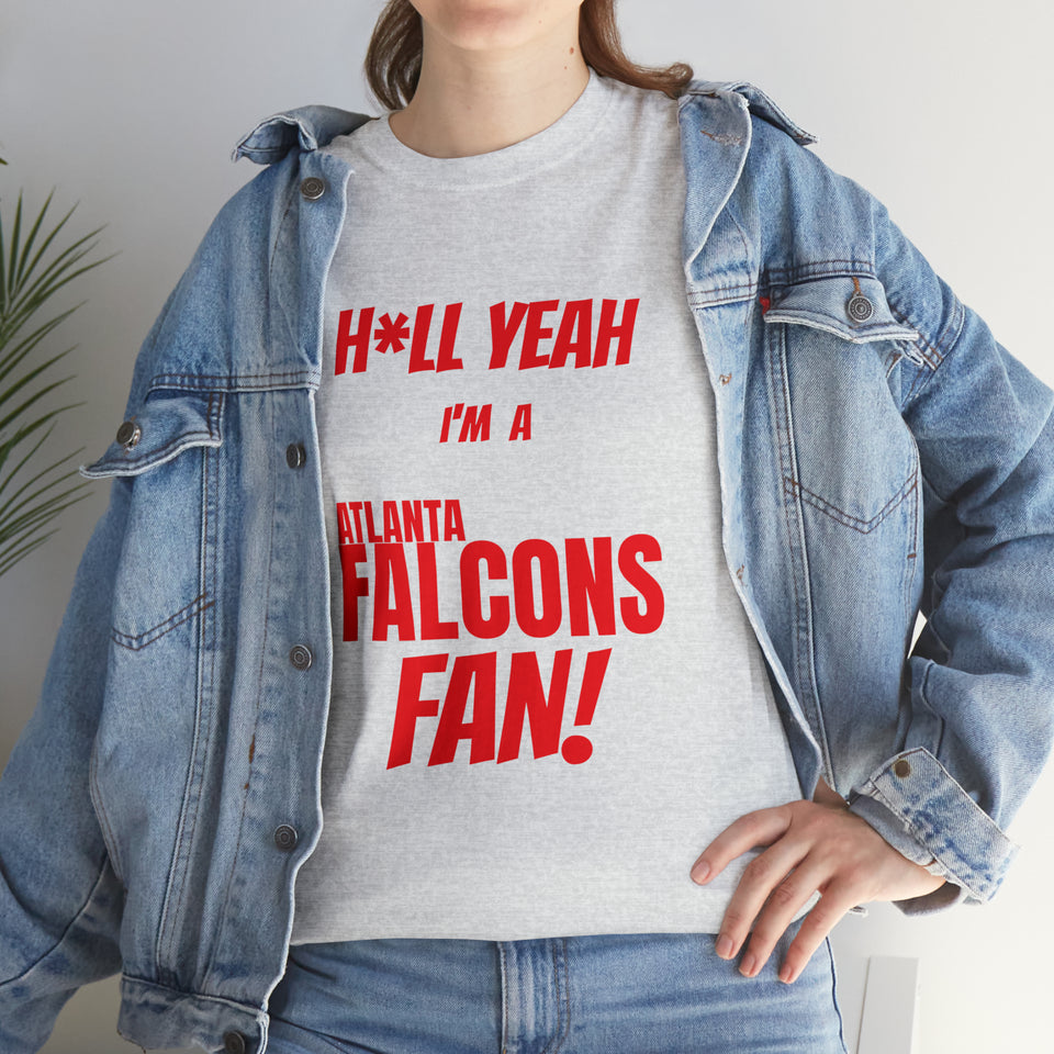 Atlanta Falcons Football Unisex Heavy Cotton Tee