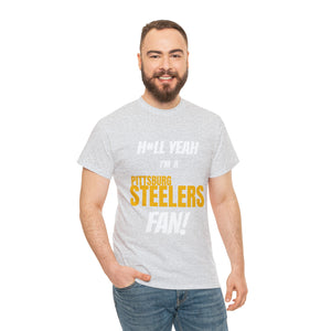 Pittsburgh Steelers Football Unisex Heavy Cotton Tee