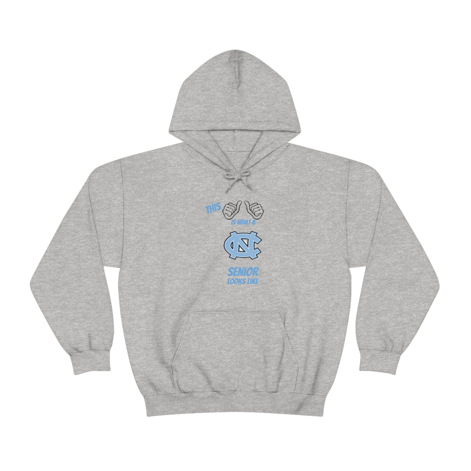 This Is What A Chapel Hill Senior Looks Like Unisex Heavy Blend™ Hooded Sweatshirt
