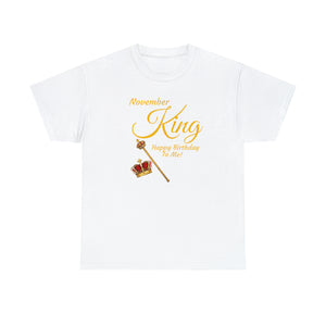 November King Unisex Heavy Cotton Tee