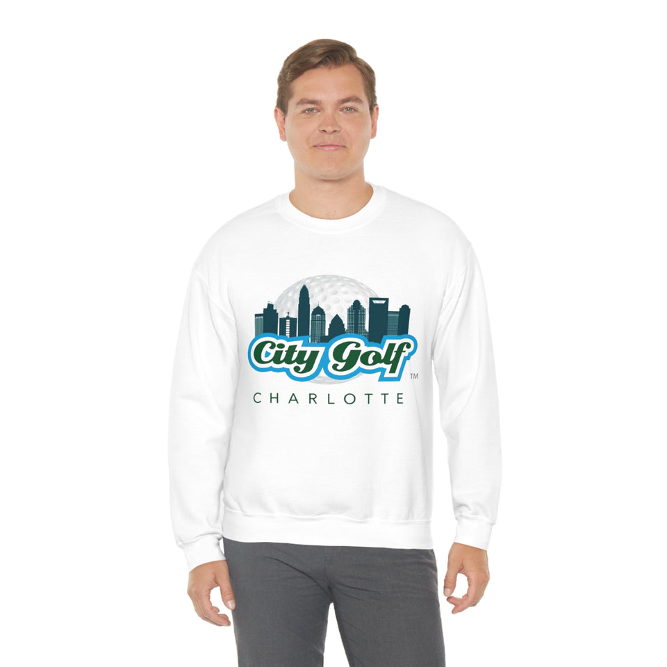 City Golf Charlotte Unisex Heavy Blend™ Crewneck Sweatshirt