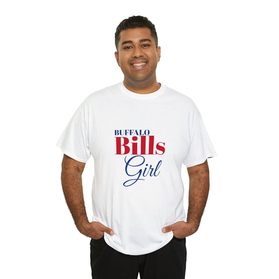 Buffalo Bills Girl Unisex Heavy Cotton Tee
