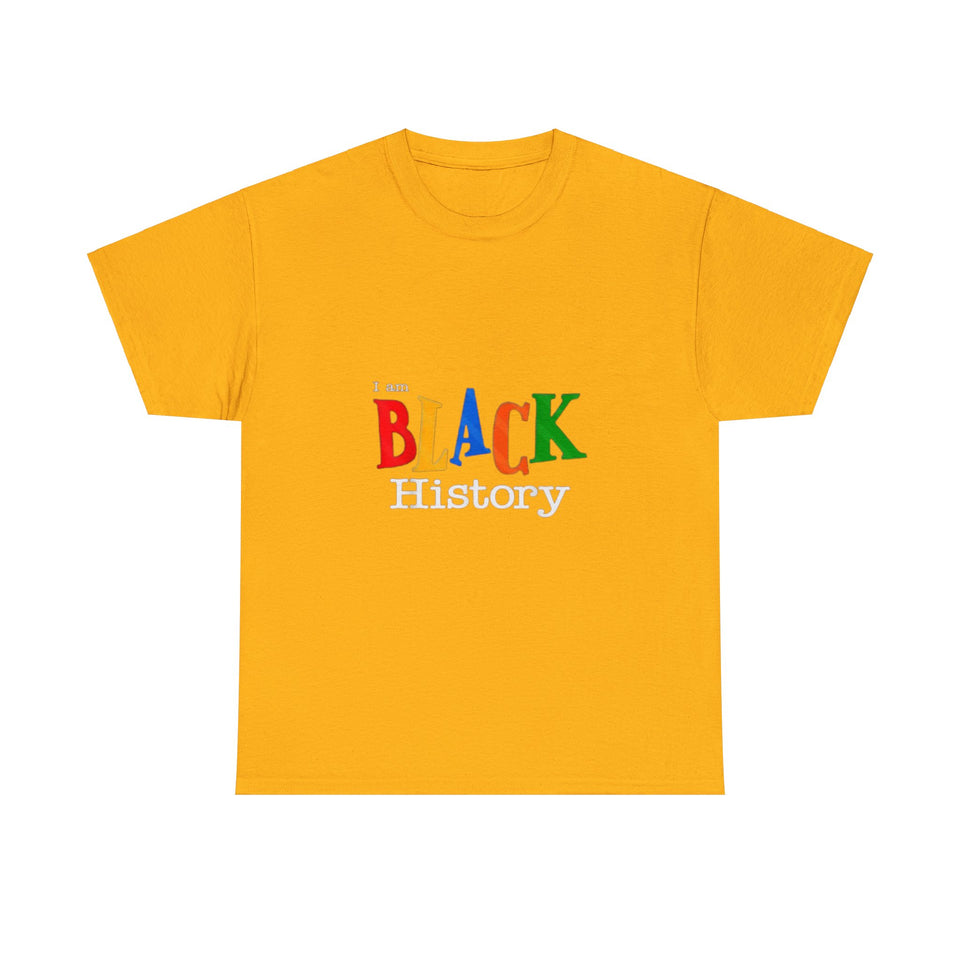 I Am Black History Cotton Tee