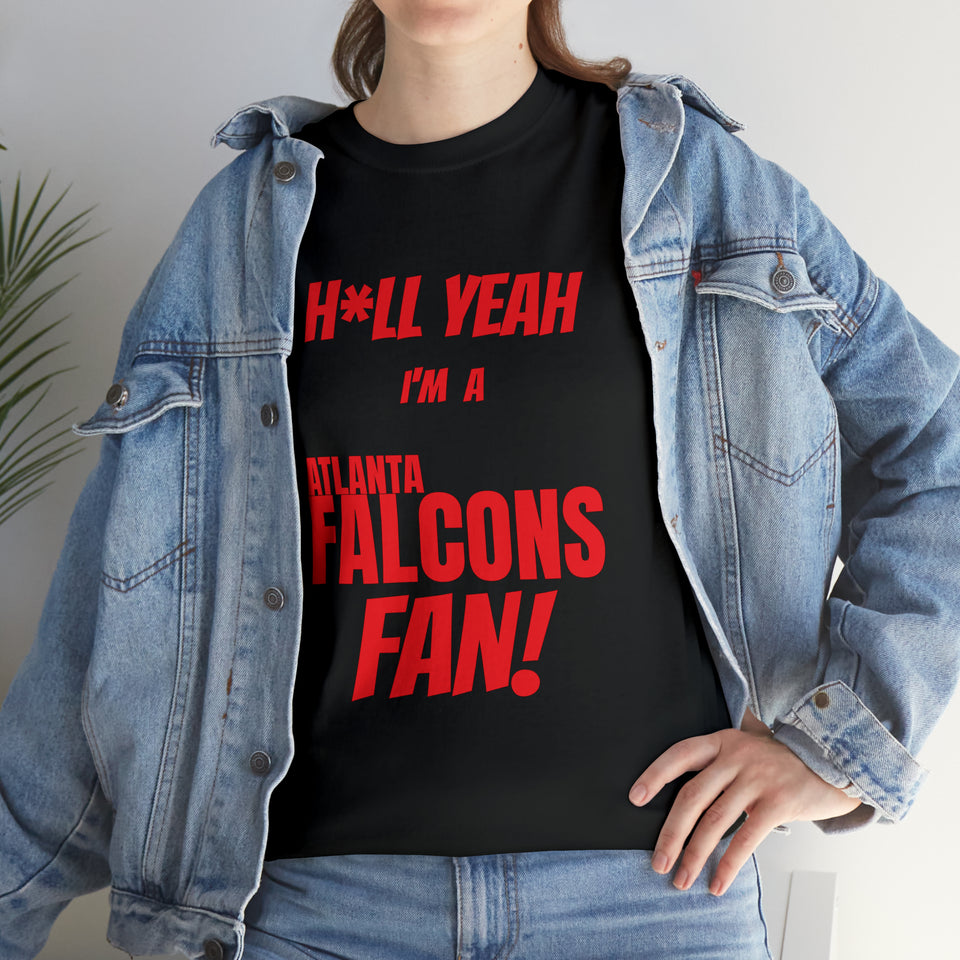 Atlanta Falcons Football Unisex Heavy Cotton Tee