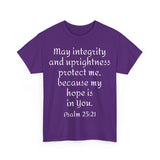 Psalm 25:21 Unisex Heavy Cotton Tee