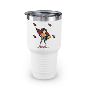 Arizona Cardinals Girl Ringneck Tumbler, 30oz