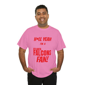Atlanta Falcons Football Unisex Heavy Cotton Tee