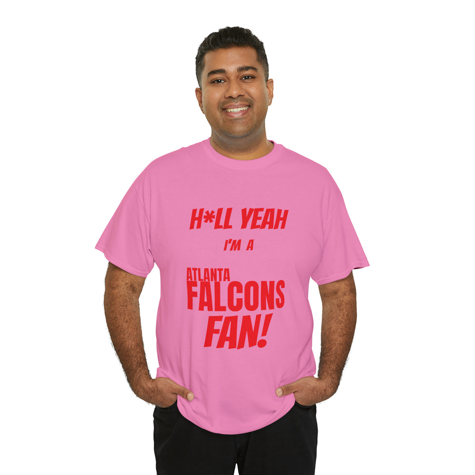 Atlanta Falcons Football Unisex Heavy Cotton Tee