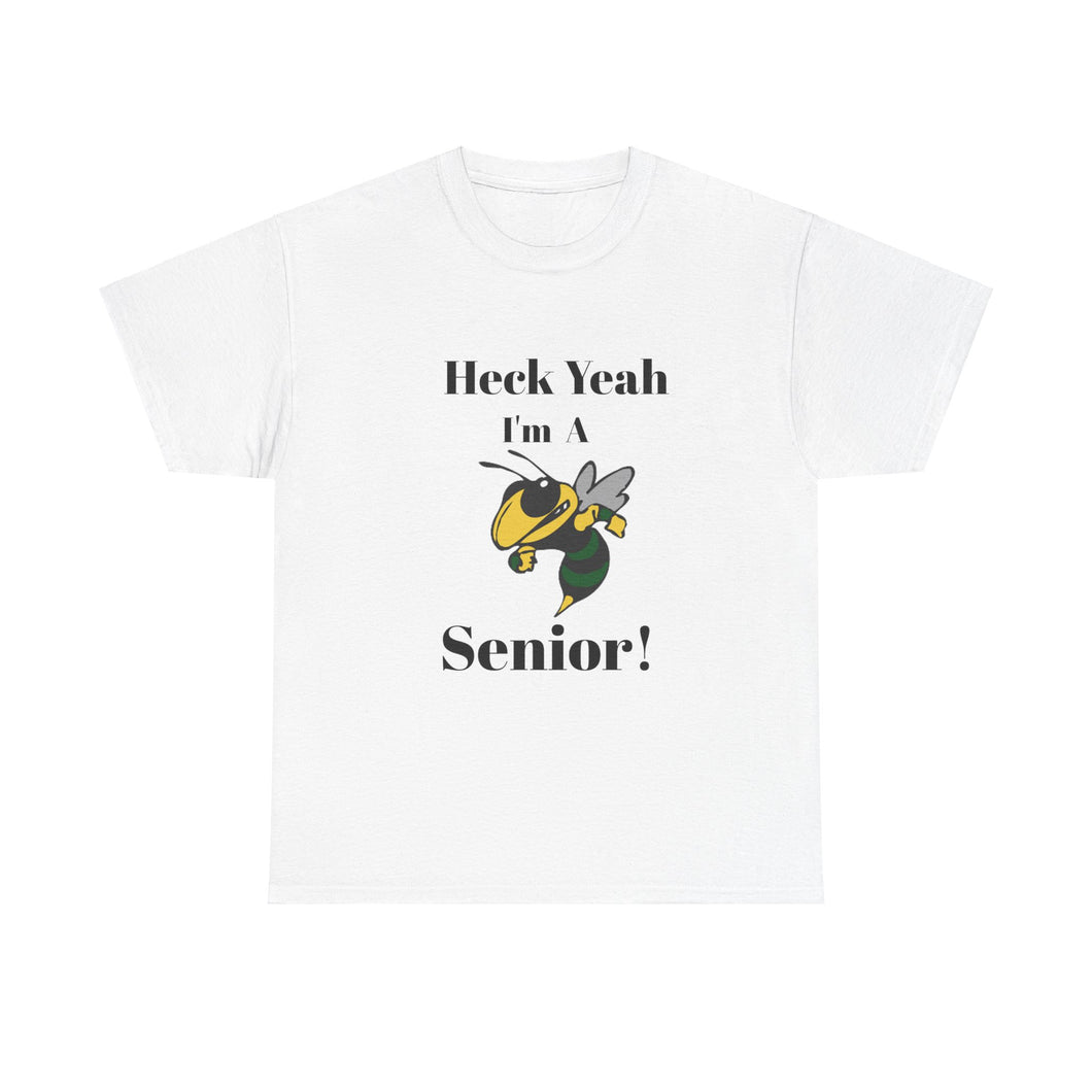 Heck Yeah I'm A Bessemer City High School Senior Class Of 2025 Unisex Heavy Cotton Tee