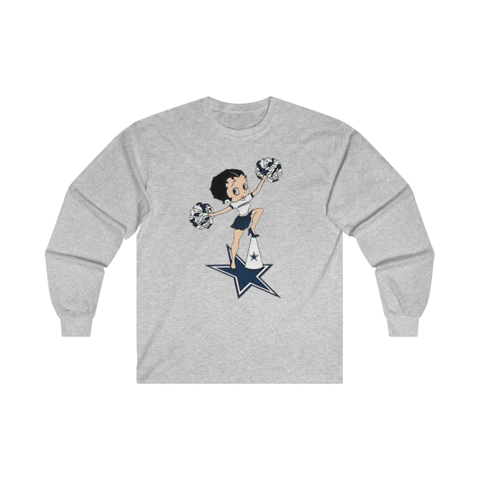 Dallas Cowboys Betty Ultra Cotton Long Sleeve Tee