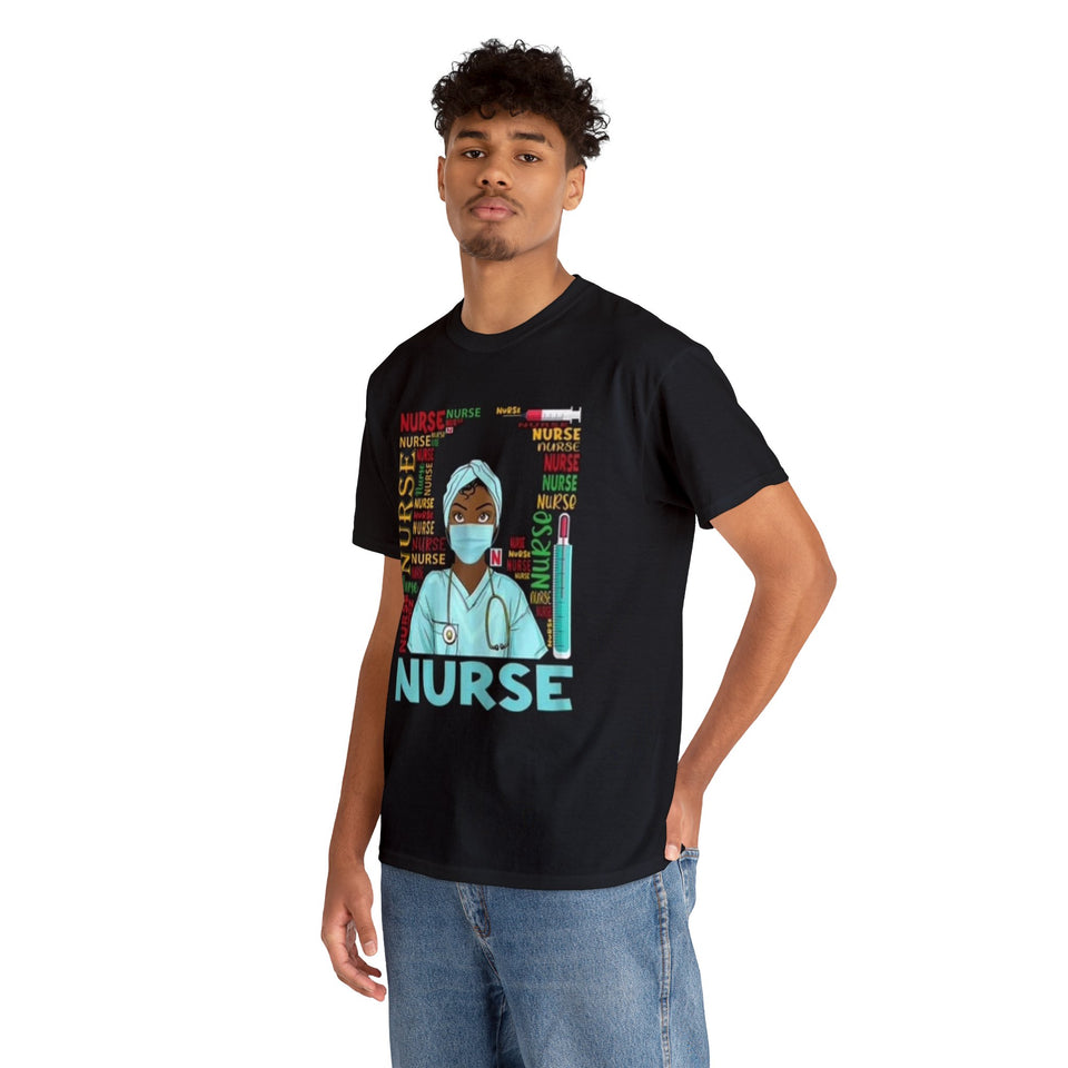 Black Nurse Cotton Tee