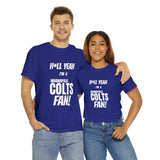Indianapolis Colts Football Unisex Heavy Cotton Tee