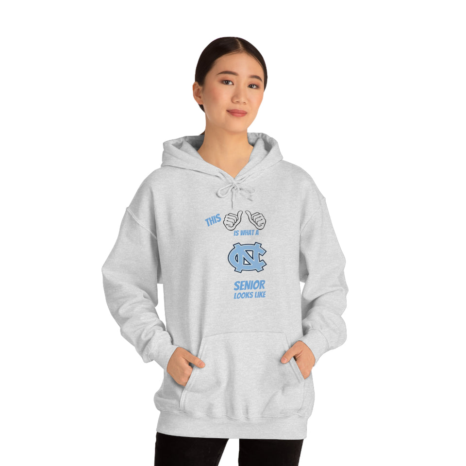 This Is What A Chapel Hill Senior Looks Like Unisex Heavy Blend™ Hooded Sweatshirt