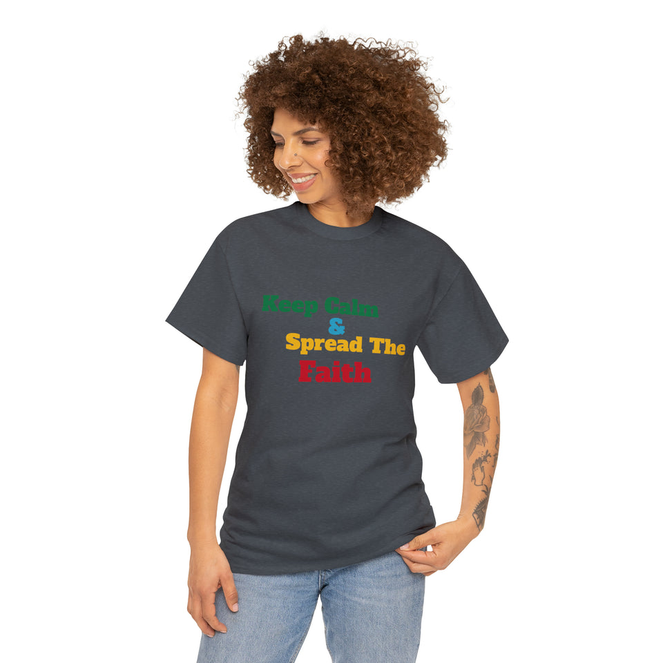 Keep Calm Unisex Heavy Cotton Tee