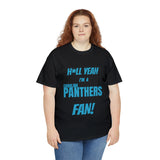 Carolina Panthers Football Unisex Heavy Cotton Tee