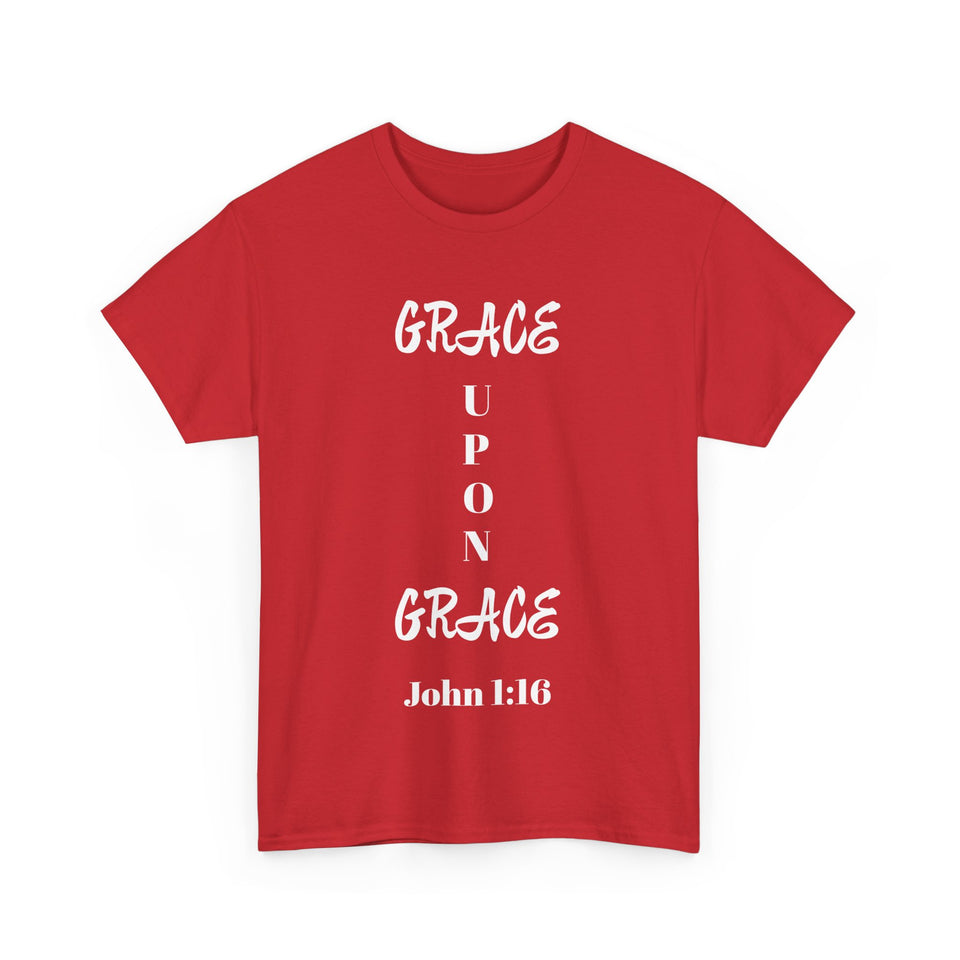 Grace Upon Grace Unisex Heavy Cotton Tee