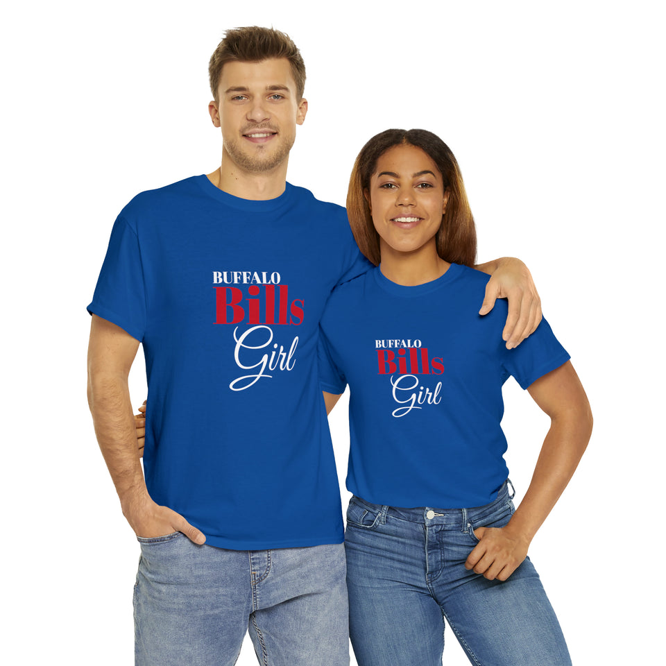 Buffalo Bills Girl Unisex Heavy Cotton Tee