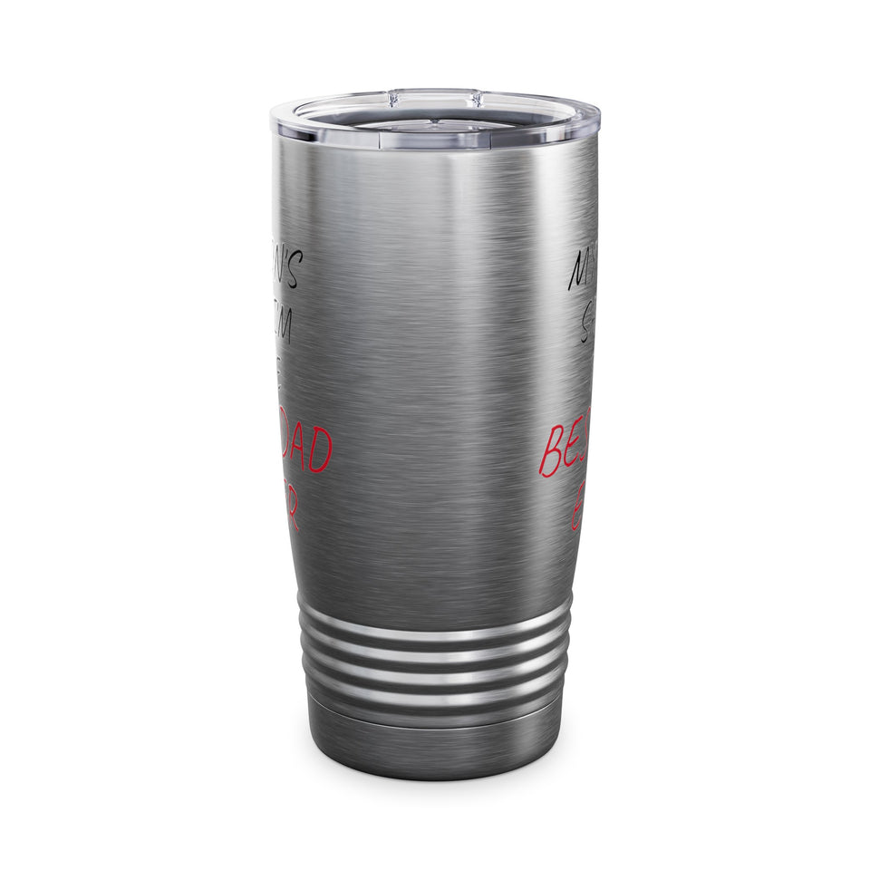 Best Dad Ever Ringneck Tumbler, 20oz