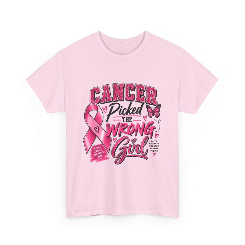 Breast Cancer Awareness Unisex Heavy Cotton Tee
