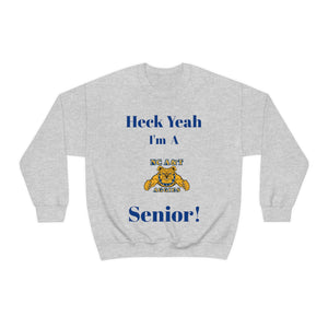 Heck Yeah I'm A NC A&T Senior Unisex Heavy Blend™ Crewneck Sweatshirt