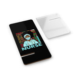 Black Nurse Mobile Display Stand