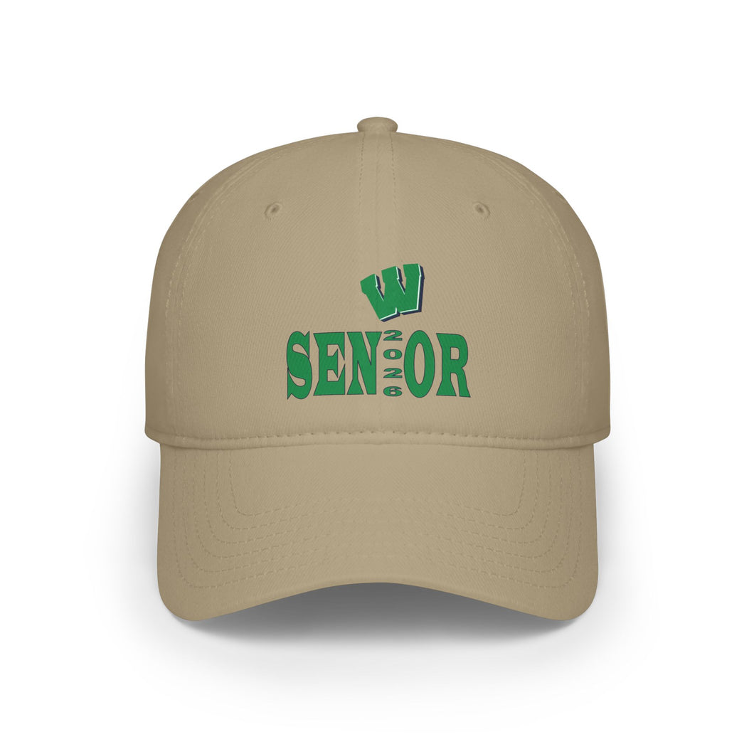Weddington HS Low Profile Baseball Cap