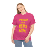 Los Angeles Rams Football Unisex Heavy Cotton Tee