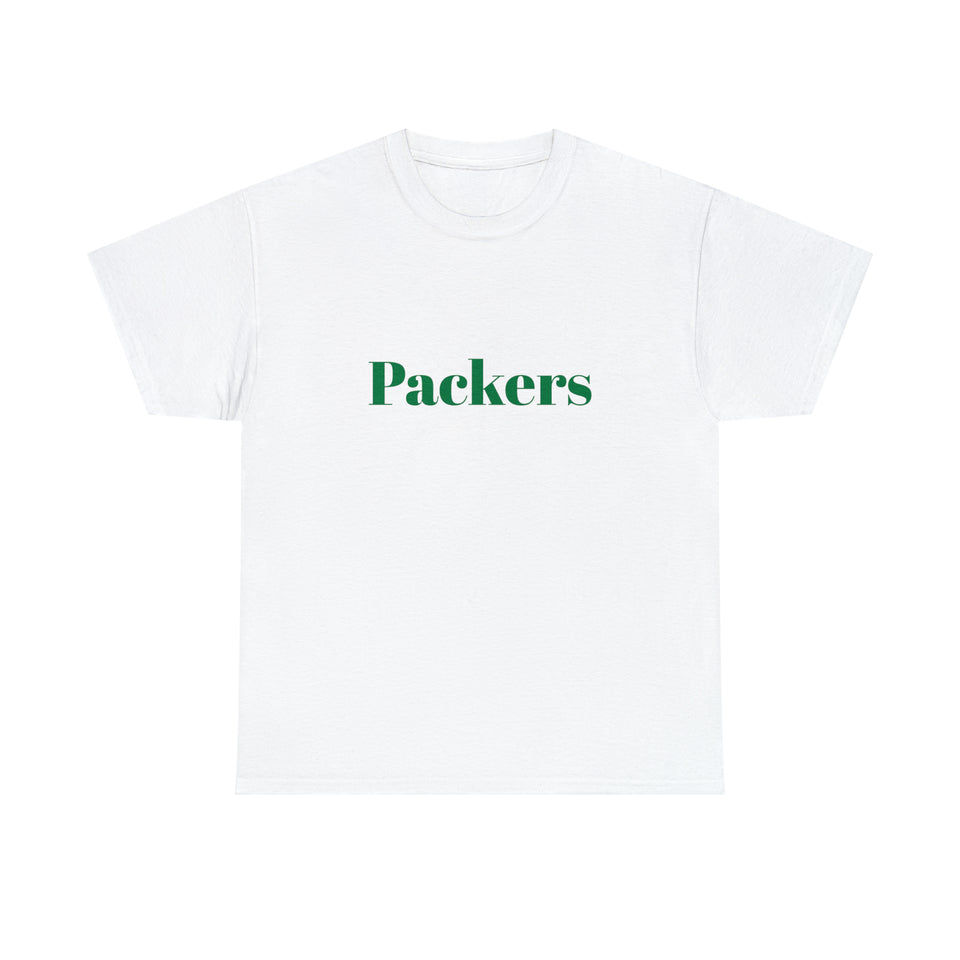 Green Bay Packers Girl Unisex Heavy Cotton Tee