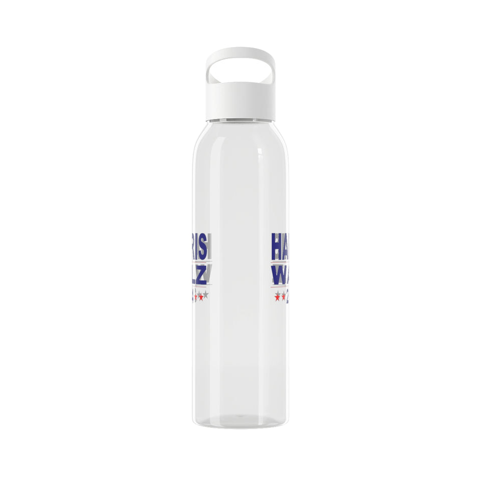 Harris Walz 2024 Sky Water Bottle