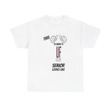 This Is What A United Faith Christian High School Senior Looks Like Class Of 2025 Unisex Heavy Cotton Tee