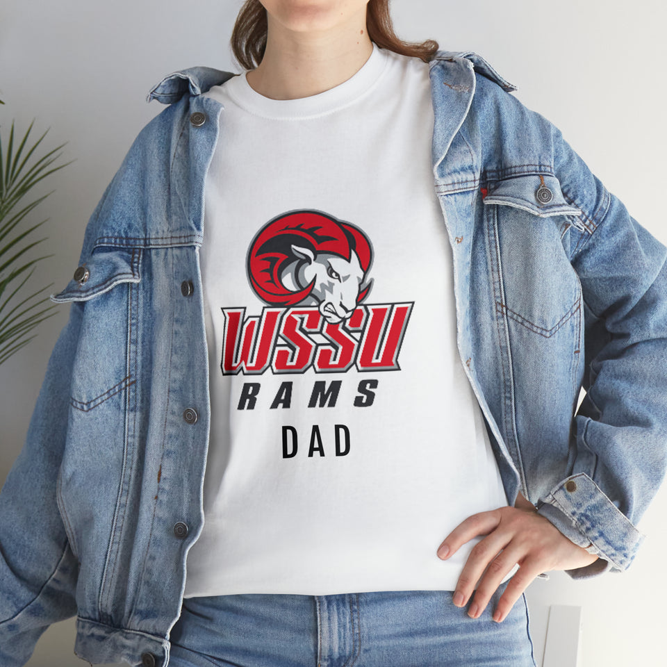 WSSU Rams Dad Cotton Tee