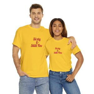 Sixty Unisex Heavy Cotton Tee